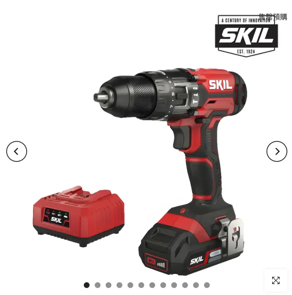 Skil 專業級 3020 型 20V 無線衝擊鑽套裝